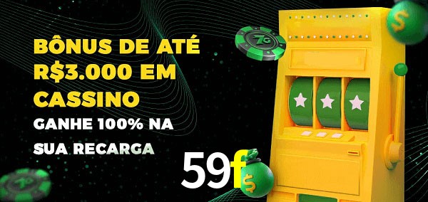 59f melhor bônus de depósito